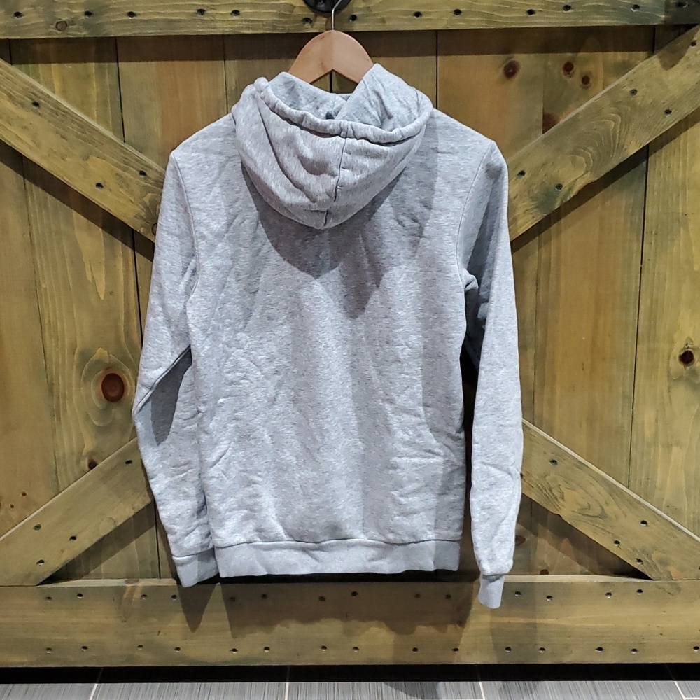 Adidas Gray Hoodie Sweatshirt Handwarmer - Picture 5 of 6